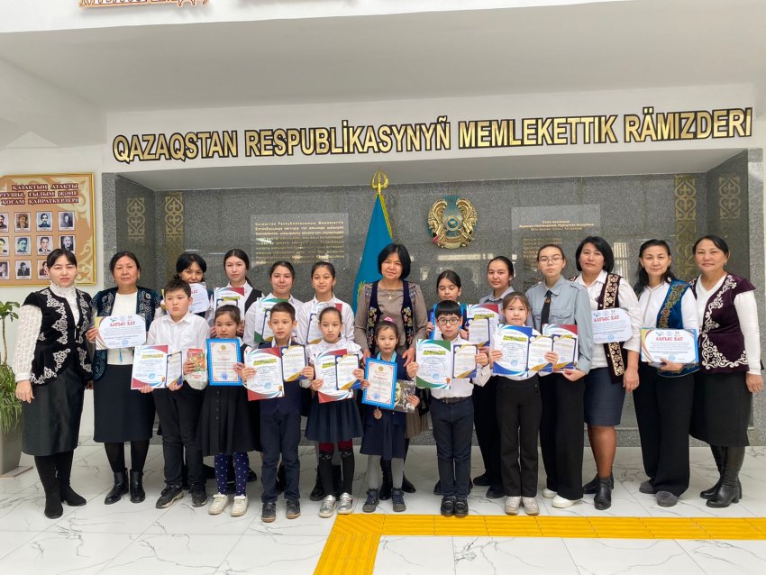 "Алтын тобылғы" зияткерлік олимпиадасының жеңімпаздары!