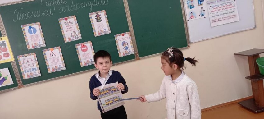 ОҚУШЫЛАРДЫ ЖОЛДА ЖҮРУ ЕРЕЖЕЛЕРІМЕН ТАНЫСТЫРУ. ЖОЛ БЕЛГІЛЕРІНІҢ МАҒЫНАСЫН ТҮСІНДІРУ.